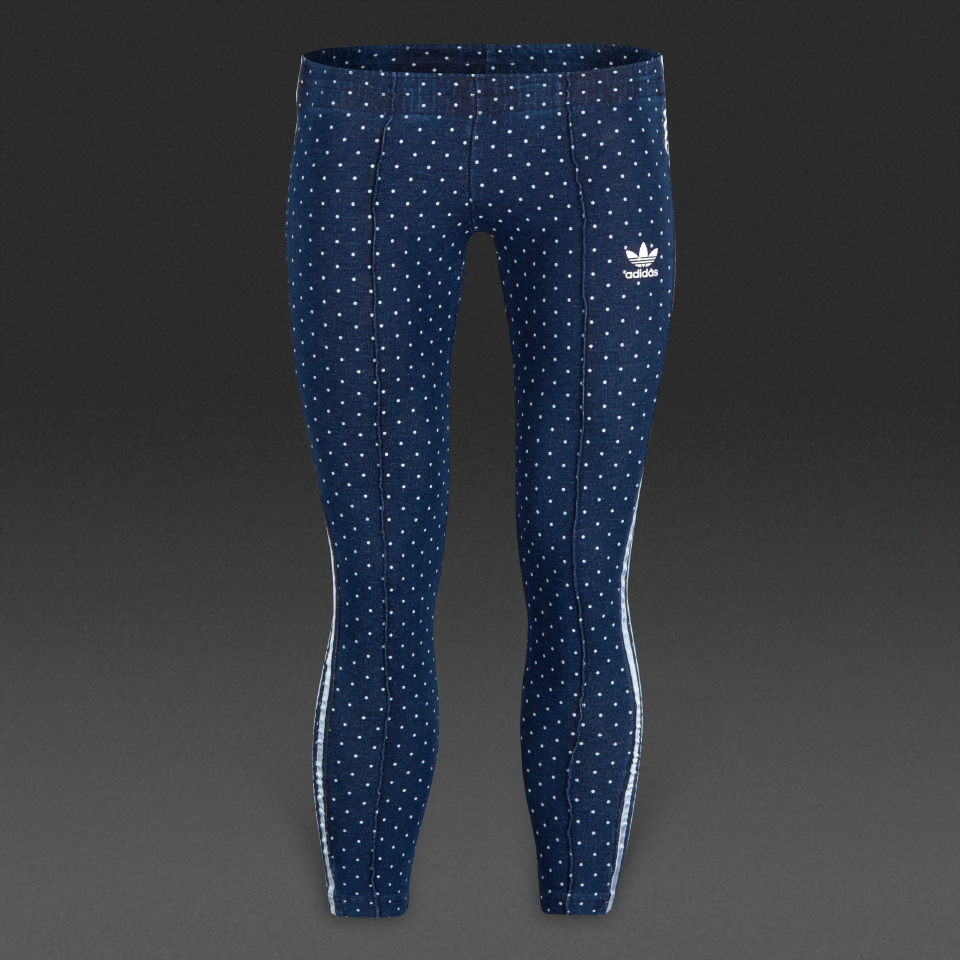 Adidas Originals Denim Pants Collegiate Navy / White for Girls